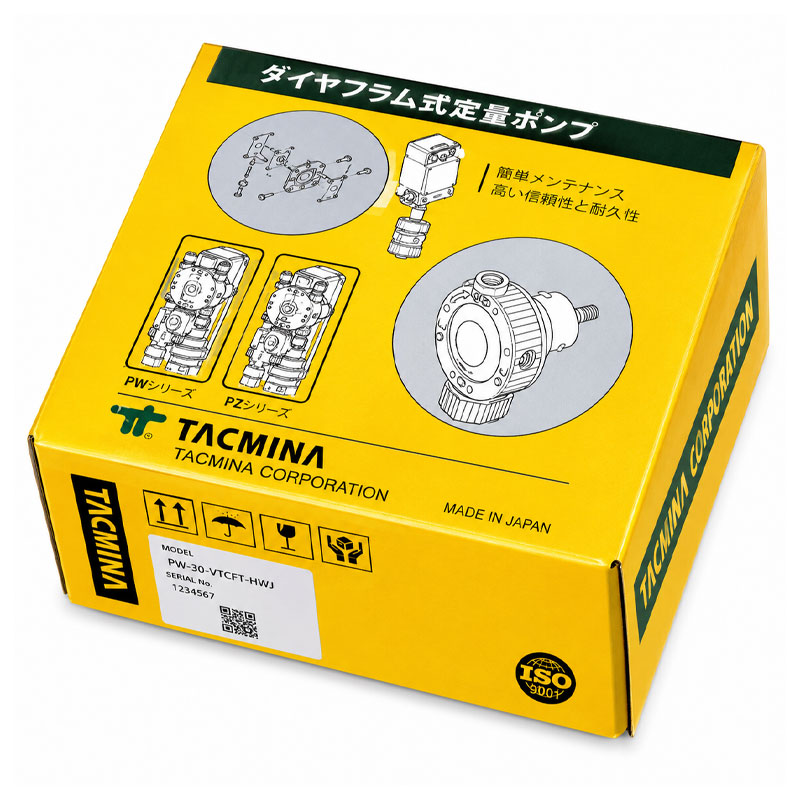 Tacmina PW Pump Parts Breakdown